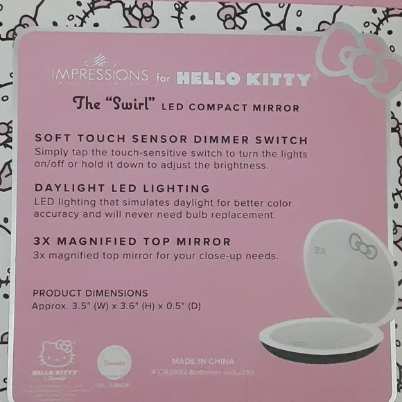 Impressions for Hello Kitty Compact Mirror - Picture 2 of 2